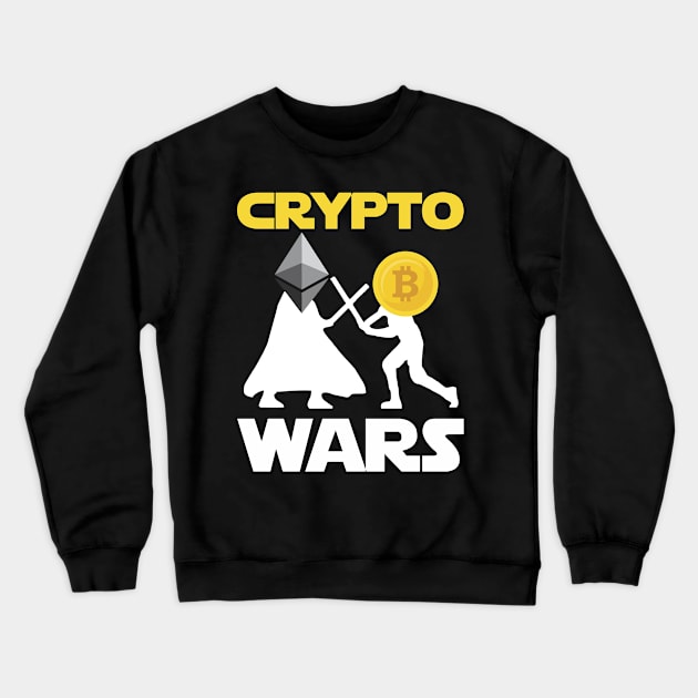 crypto wars Crewneck Sweatshirt by WiZ Collections